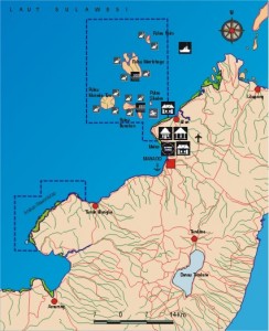 Peta Bunaken